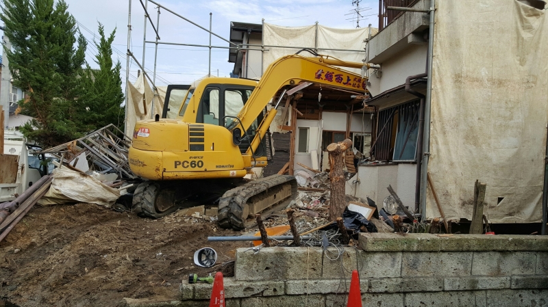 解体工事の様子06